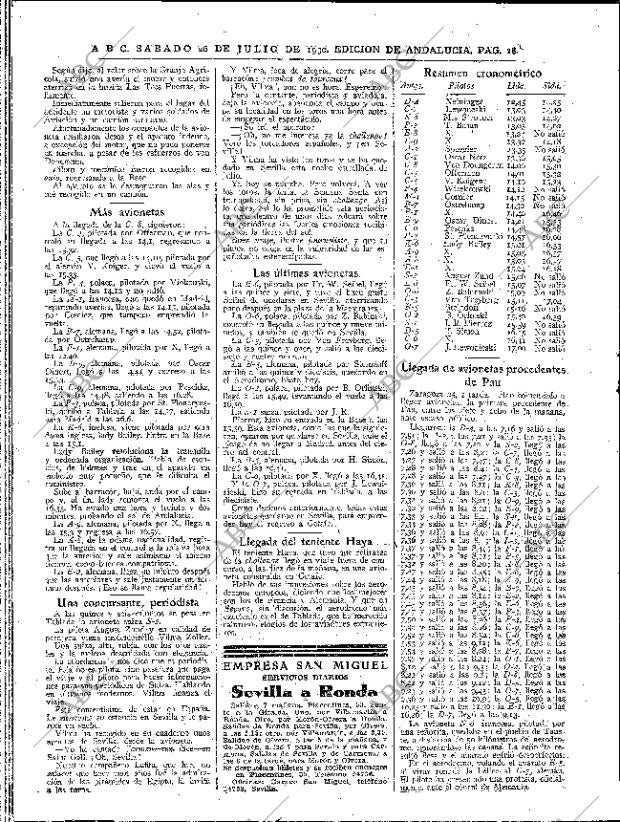 ABC SEVILLA 26-07-1930 página 18