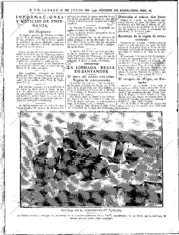 ABC SEVILLA 26-07-1930 página 26
