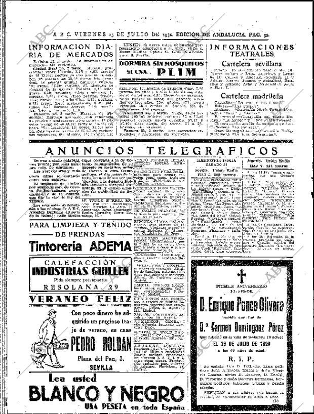 ABC SEVILLA 26-07-1930 página 32
