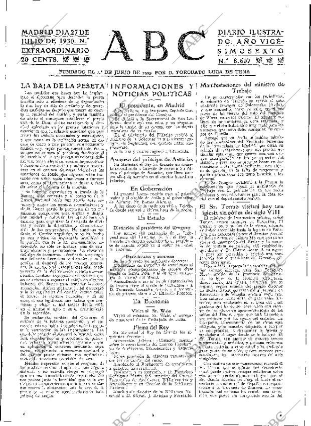 ABC MADRID 27-07-1930 página 23