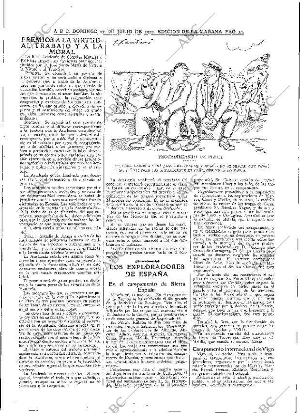 ABC MADRID 27-07-1930 página 33