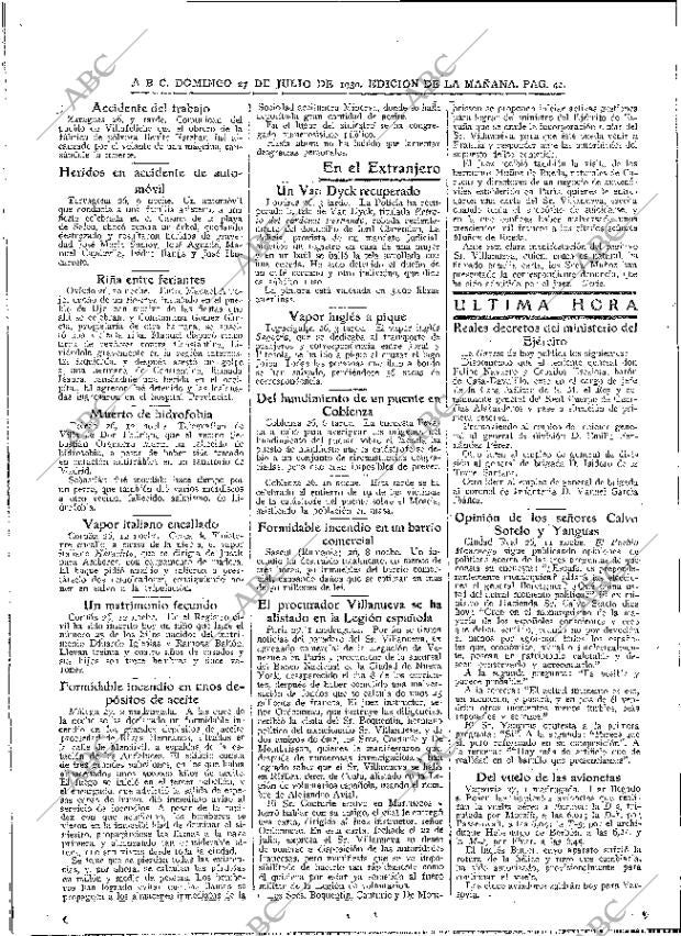 ABC MADRID 27-07-1930 página 42