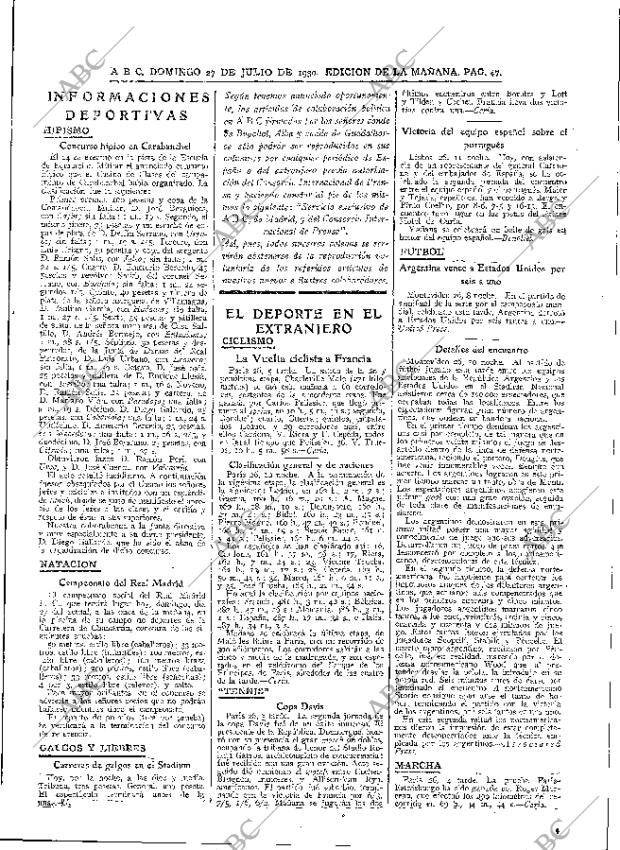 ABC MADRID 27-07-1930 página 47