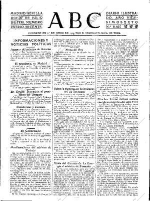ABC SEVILLA 27-07-1930 página 23