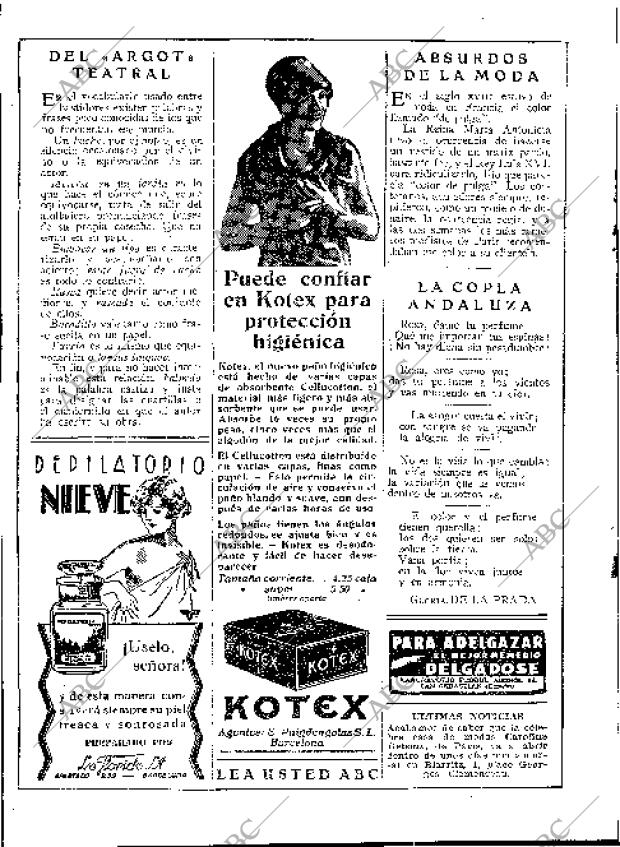 BLANCO Y NEGRO MADRID 27-07-1930 página 4