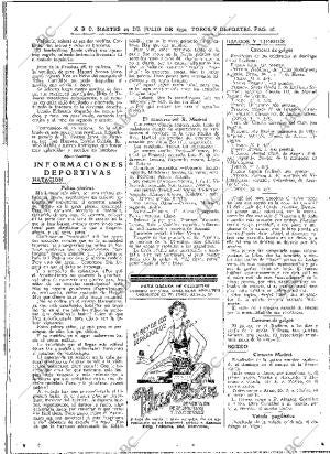ABC MADRID 29-07-1930 página 16