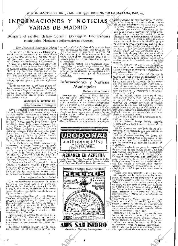 ABC MADRID 29-07-1930 página 27