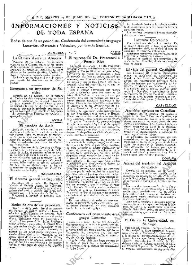 ABC MADRID 29-07-1930 página 37