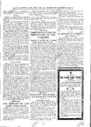 ABC MADRID 29-07-1930 página 41