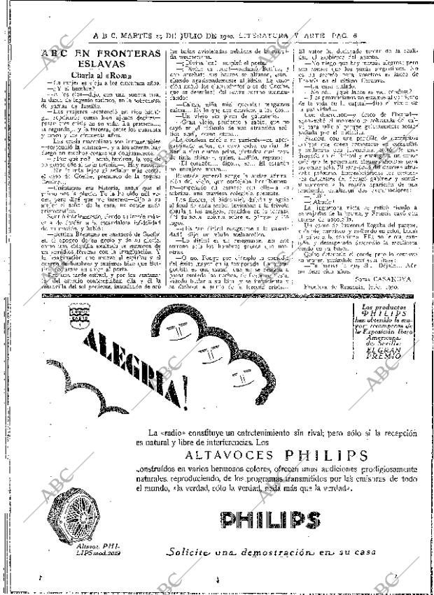 ABC MADRID 29-07-1930 página 6