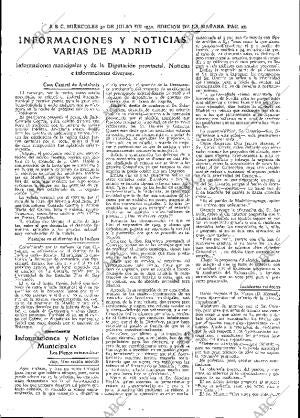 ABC MADRID 30-07-1930 página 23