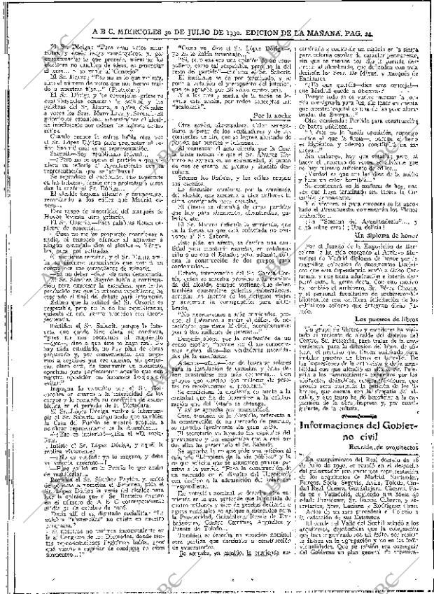 ABC MADRID 30-07-1930 página 24