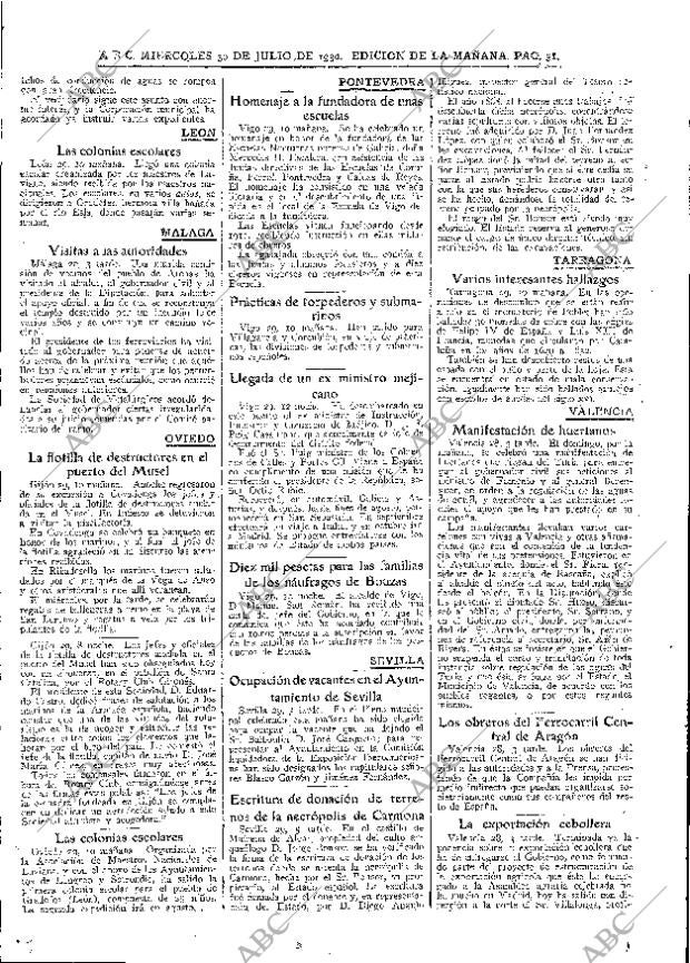 ABC MADRID 30-07-1930 página 31