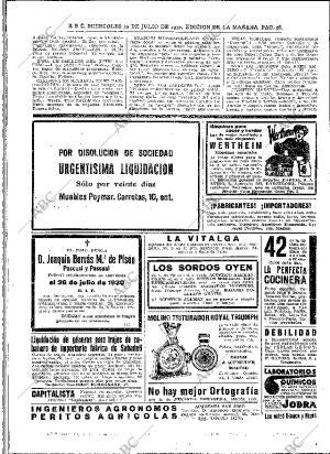 ABC MADRID 30-07-1930 página 38
