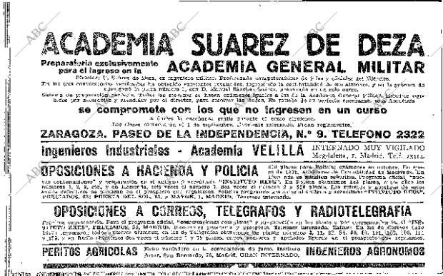 ABC MADRID 30-07-1930 página 40