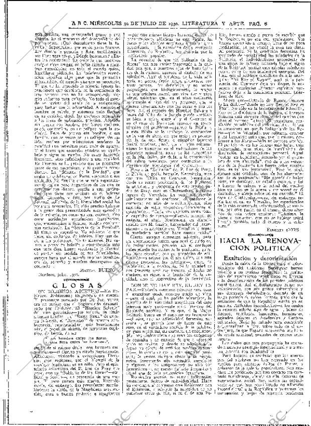 ABC MADRID 30-07-1930 página 6