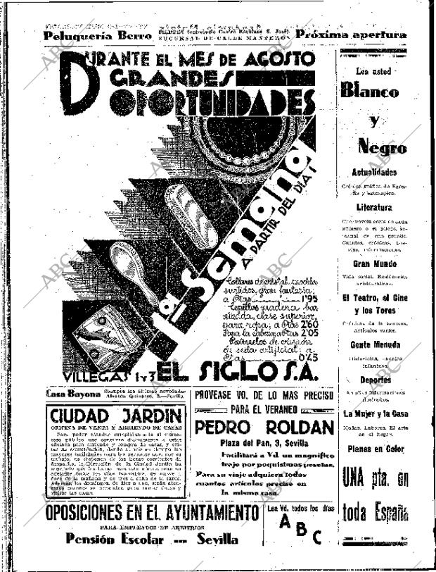 ABC SEVILLA 31-07-1930 página 32
