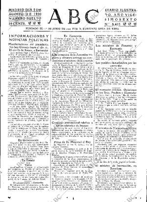 ABC MADRID 02-08-1930 página 15