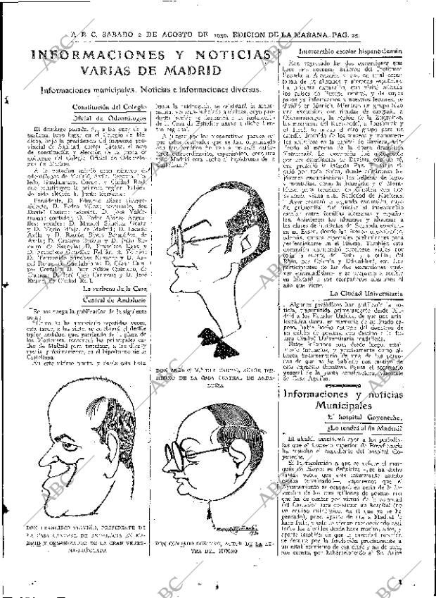 ABC MADRID 02-08-1930 página 25