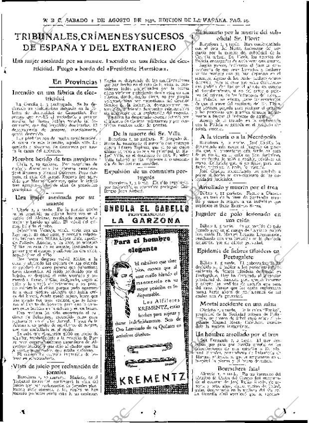 ABC MADRID 02-08-1930 página 29