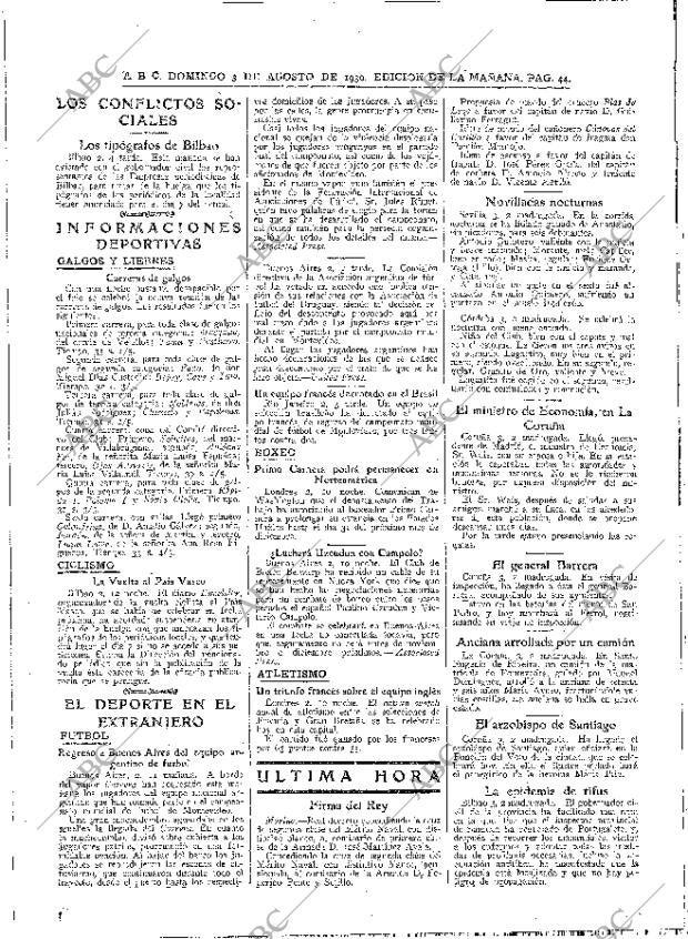 ABC MADRID 03-08-1930 página 44