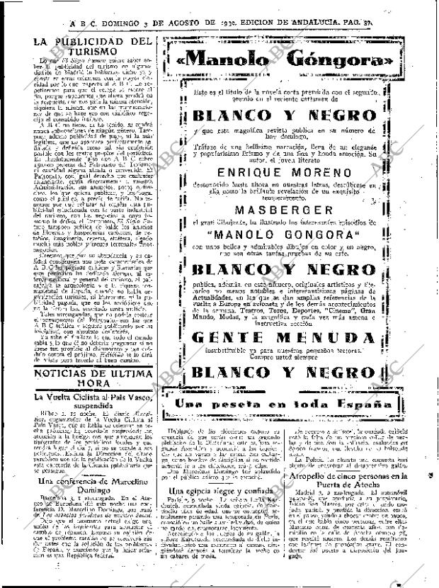 ABC SEVILLA 03-08-1930 página 37