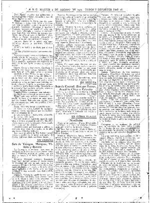 ABC MADRID 05-08-1930 página 16