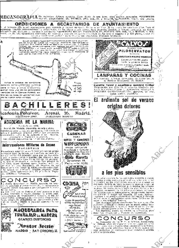 ABC MADRID 05-08-1930 página 43