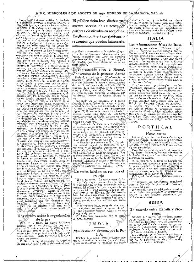 ABC MADRID 06-08-1930 página 26