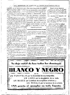 ABC MADRID 06-08-1930 página 34