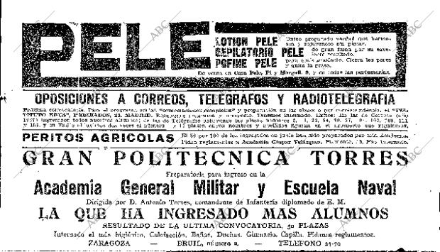 ABC MADRID 06-08-1930 página 39