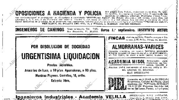 ABC MADRID 06-08-1930 página 40