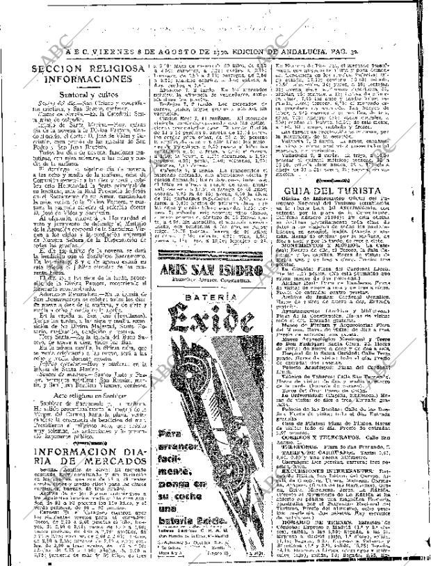 ABC SEVILLA 08-08-1930 página 32