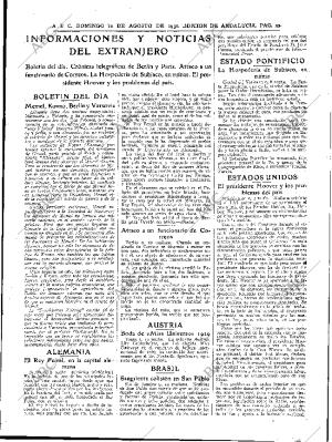 ABC SEVILLA 10-08-1930 página 33