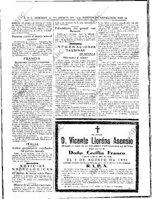 ABC SEVILLA 10-08-1930 página 34