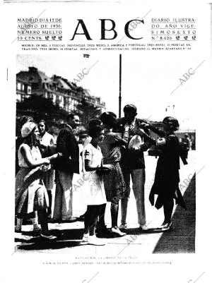 ABC MADRID 12-08-1930 página 1