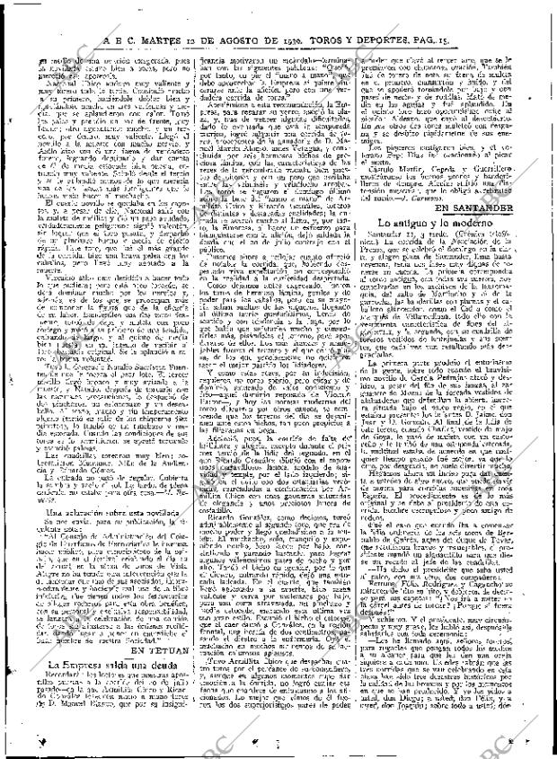 ABC MADRID 12-08-1930 página 15