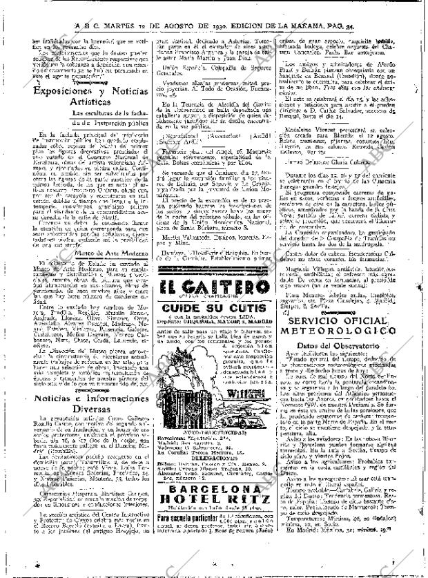 ABC MADRID 12-08-1930 página 34