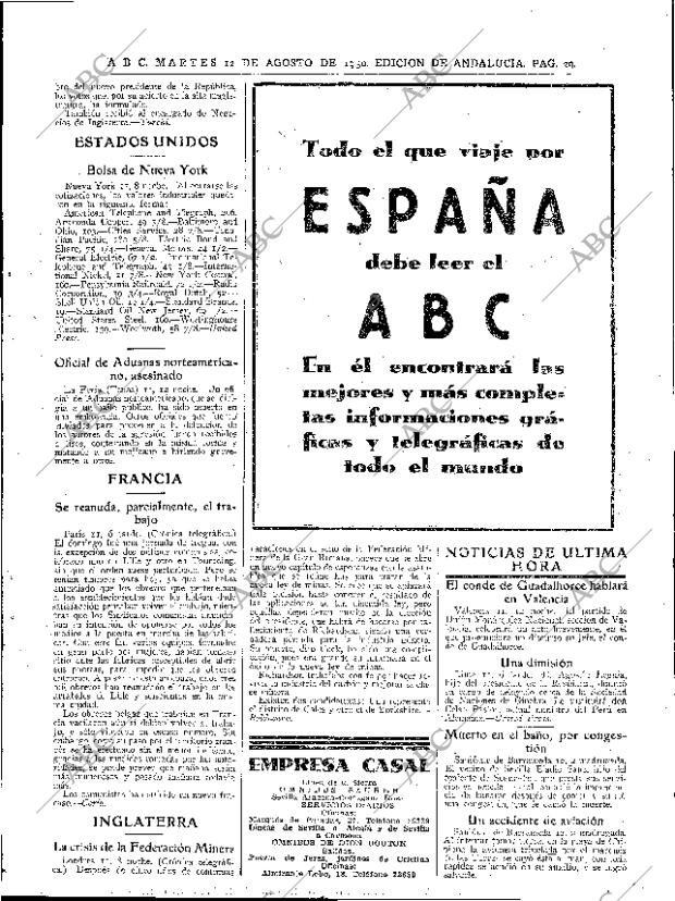 ABC SEVILLA 12-08-1930 página 29