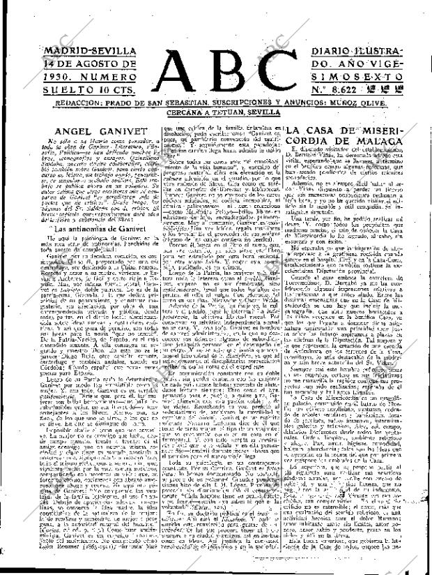 ABC SEVILLA 14-08-1930 página 3