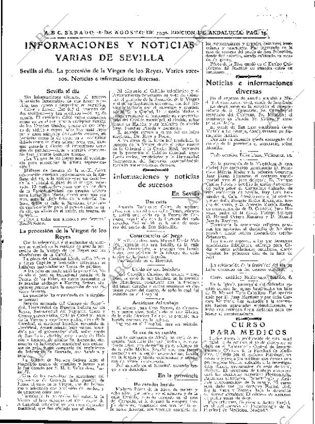 ABC SEVILLA 16-08-1930 página 19
