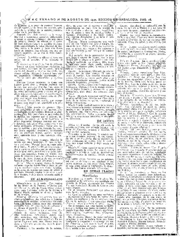 ABC SEVILLA 16-08-1930 página 28