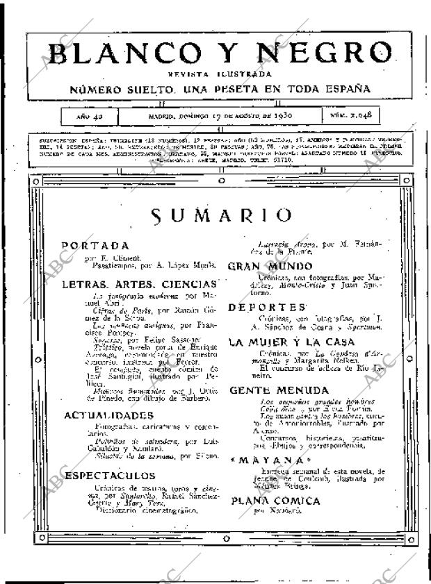 BLANCO Y NEGRO MADRID 17-08-1930 página 3