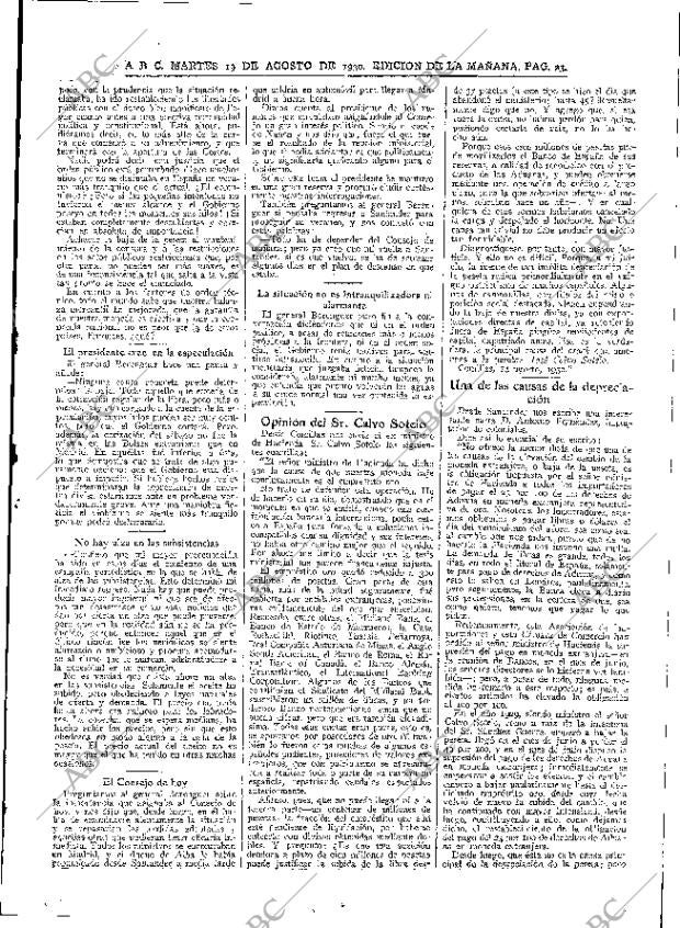 ABC MADRID 19-08-1930 página 23
