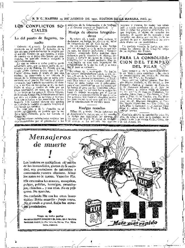 ABC MADRID 19-08-1930 página 30