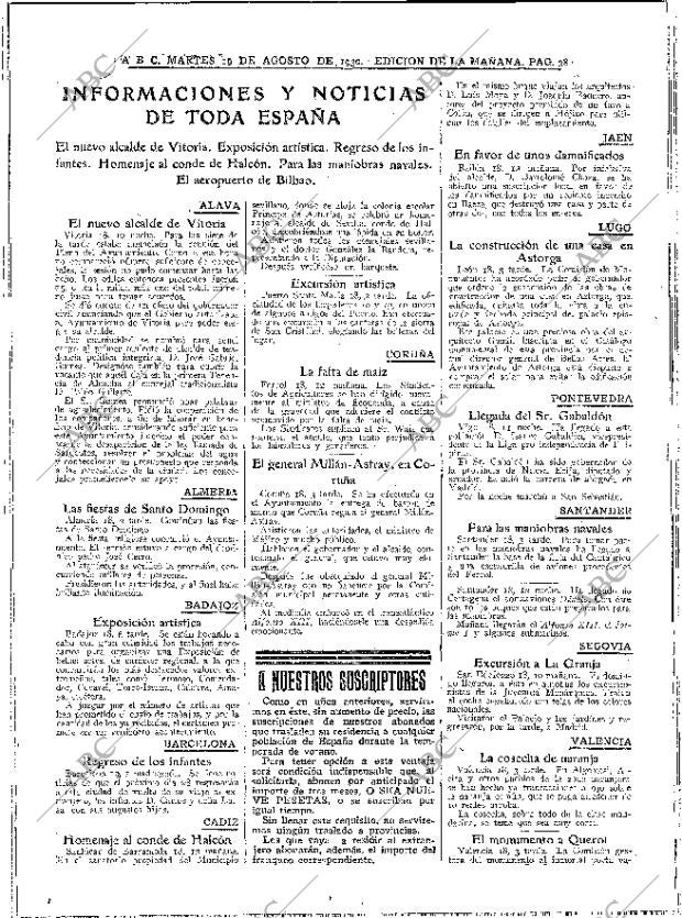 ABC MADRID 19-08-1930 página 38