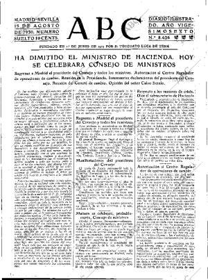ABC SEVILLA 19-08-1930 página 15