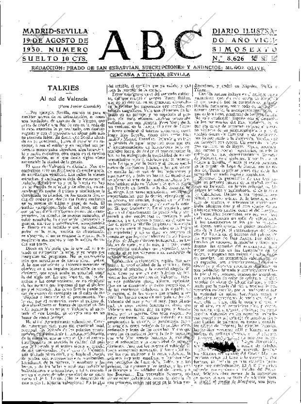 ABC SEVILLA 19-08-1930 página 3