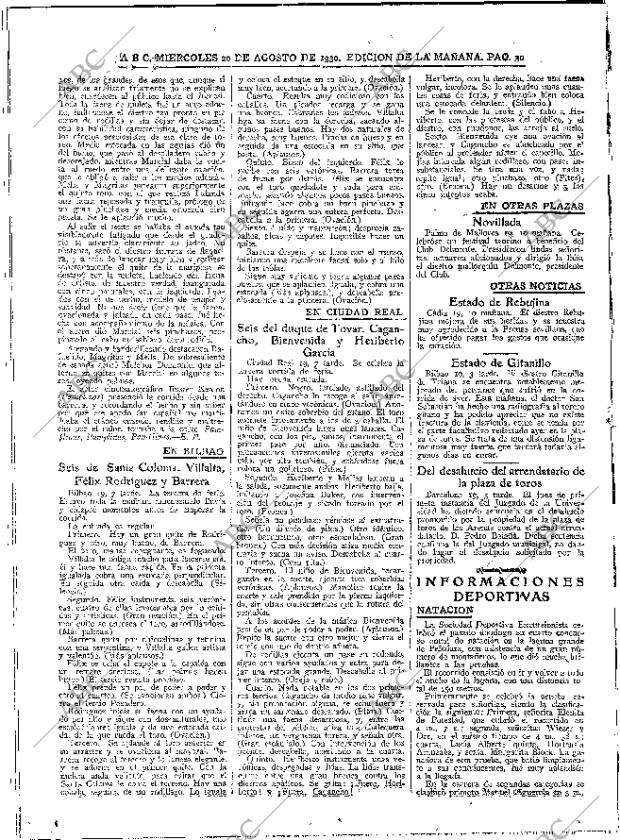 ABC MADRID 20-08-1930 página 30