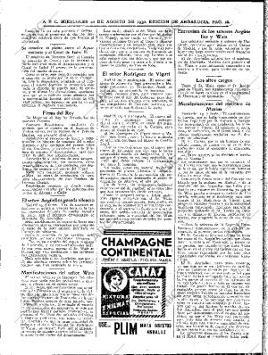ABC SEVILLA 20-08-1930 página 16